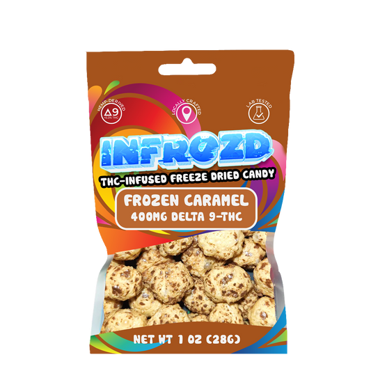 Salted Caramel Freeze Dried Delta 9 Infused - 400mg